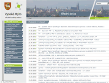 Tablet Screenshot of deska.vysoke-myto.cz