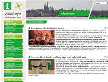 Tablet Screenshot of infocentrum.vysoke-myto.cz
