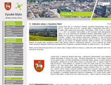 Tablet Screenshot of mesto.vysoke-myto.cz